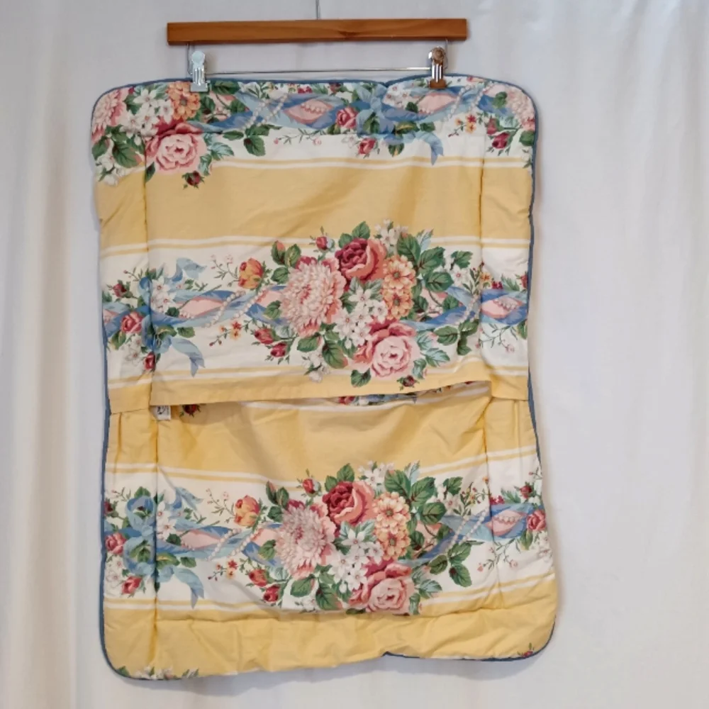 Croscill Vintage Princess Floral & Wide Stripe Standard Shams **Single**